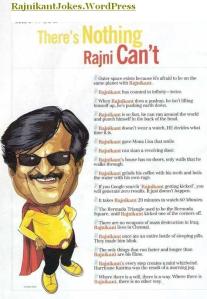 Best Rajnikanth Jokes